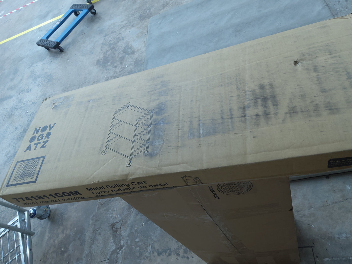 Metal Rolling cart