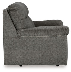 Bindura - Glider Loveseat - Mineral