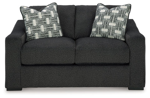 Wryenlynn - Loveseat - Onyx