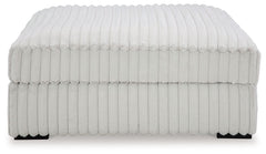 Stupendous - Oversized Accent Ottoman - Alloy