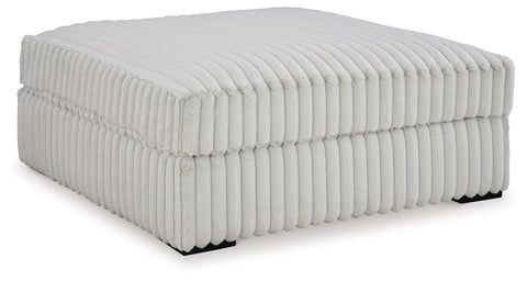 Stupendous - Oversized Accent Ottoman - Alloy