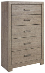 Culverbach - Five Drawer Chest - Gray