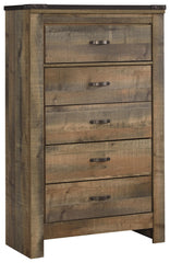Trinell - Five Drawer Chest - Brown