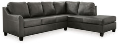 Valderno - 2-Piece Sectional With Raf Corner Chaise - Fog