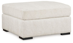Chessington - Oversized Accent Ottoman - Ivory