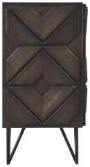 Chasinfield - Extra Large TV Stand - Dark Brown