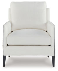 Ardenworth - Accent Chair - Black / Ivory