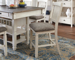 Bolanburg - Upholstered Barstool (Set of 2) - Beige