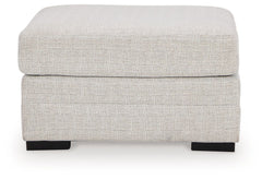 Koralynn - Oversized Accent Ottoman - Stone