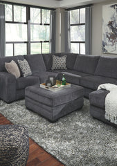 Tracling - Oversized Accent Ottoman - Slate