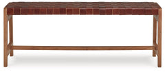 Lemmund - Accent Bench - Natural / Brown