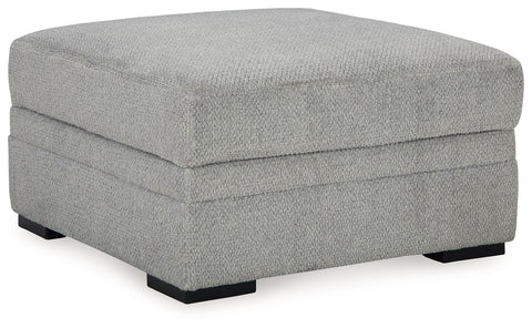 Casselbury - Ottoman With Storage - Cement