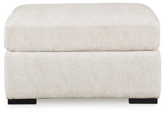 Chessington - Oversized Accent Ottoman - Ivory