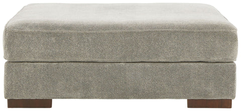 Bayless - Oversized Accent Ottoman - Smoke