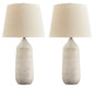 Willport - Off White - Ceramic Table Lamp (Set of 2)