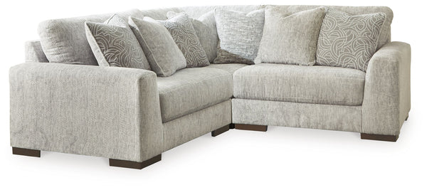 Regent Park - 3-Piece Sectional - Pewter