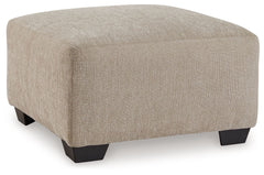 Brogan Bay - Oversized Accent Ottoman - Cork